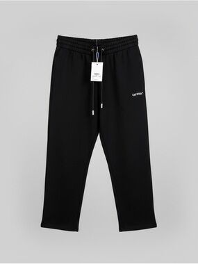 Off-White Black Logo Jogger Sweatpants